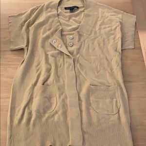 French Connection short sleeve cardigan sweater